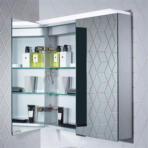 stainless steel illuminated bathroom cabinets|Illuminated Bathroom Cabinets .